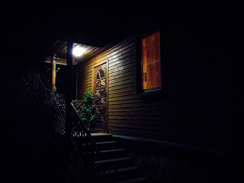 Backlit door